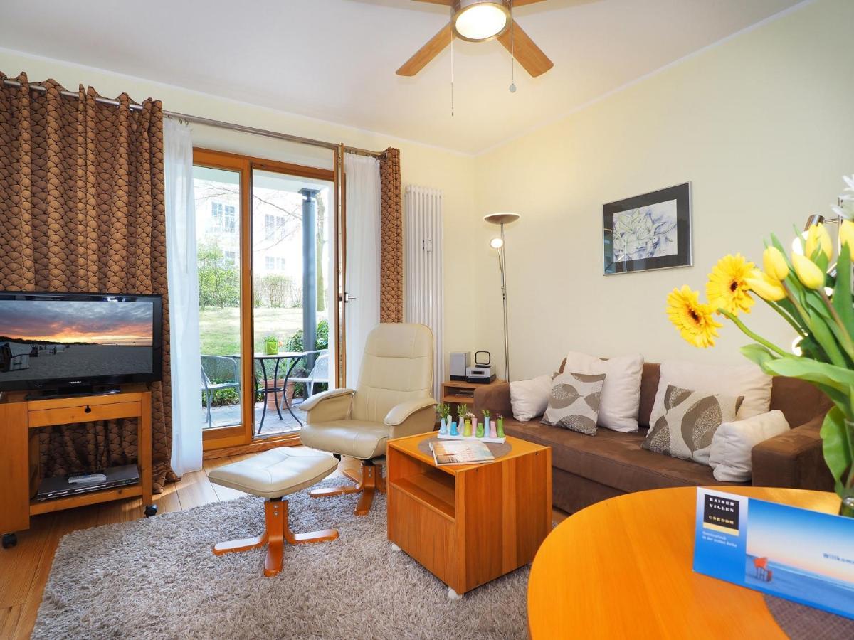 Kaiservillen Heringsdorf - 1-Raum-Ferienwohnung Mit Terrasse D103 Dış mekan fotoğraf